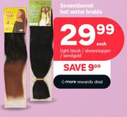 Sensationnel Hot Water Braids-Each