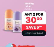 Bramley Roll On-For Any 2 x 50ml