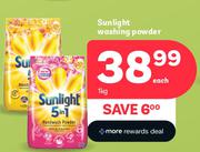 Sunlight Washing Powder-1kg Each