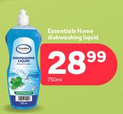 Essentials Home Dishwashing Liquid-750ml