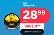 Lion Shoe Polish-100ml