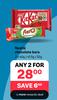Nestle Chocolate Bars-For 2 x 40/41.5/52g