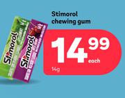   Stimorol Chewing Gum-14g Each
