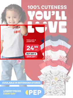 PEP Botswana : 100% Cuteness You'll Love (24 January - 24 February 2025), page 1