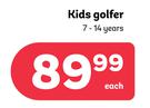 Kids Golfer 7-14 Years-Each