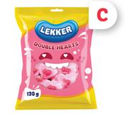 Lekker Double Hearts-130g
