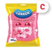 Lekker Double Hearts-130g