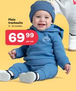 Plain Tracksuits 0-24 Months-Per Set