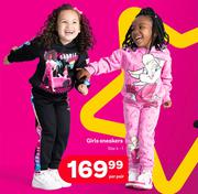 Girls Sneakers Size 4-1-Per Pair
