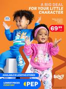Bluey Babies Character Track Tops Or Bottoms 12-24 Months-Each
