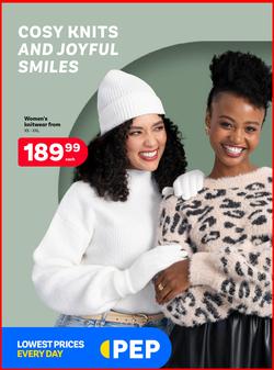 PEP : Cosy Knits And Joyful Smiles (26 March - 22 April 2025), page 1