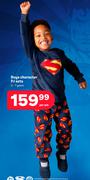 Boys Character PJ Sets 2-7 Years-Per Set
