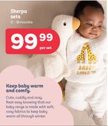 Sherpa Sets (0-18 Months)-Per Set