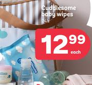 Cuddlesome Baby Wipes-24's Each