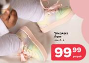 Sneakers Sizes 1-4-Per Pair