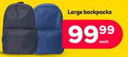 Large Backpacks-Each