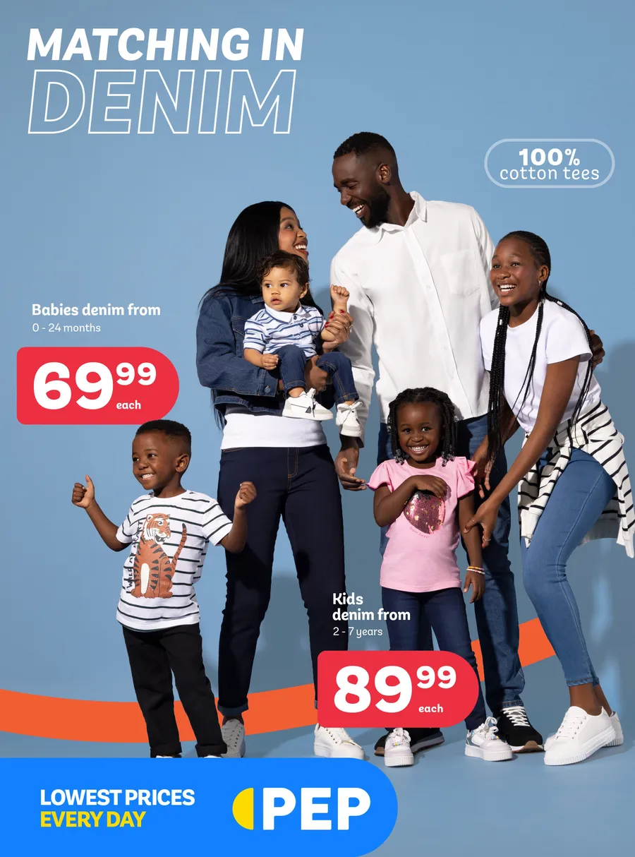 PEP : Matching In Denim (23 July - 21 August 2025)