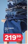 Men's Denim (28-42)-Each