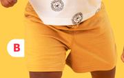 Baby Boys Shorts (0-24 Months)-Each