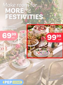 PEP Home : Make Room For More Festivities (24 October - 26 November 2025), page 1