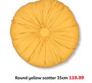 Round Yellow Scatter-35cm 