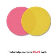 Textured Placemats-Each