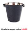 Metal Champagne Coolers