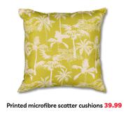 Printed Microfibre Scatter Cushions