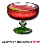 Watermelon Glass Candles