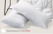 Ball Fibre Pillows 45 x 70cm