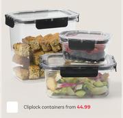 Cliplock Containers