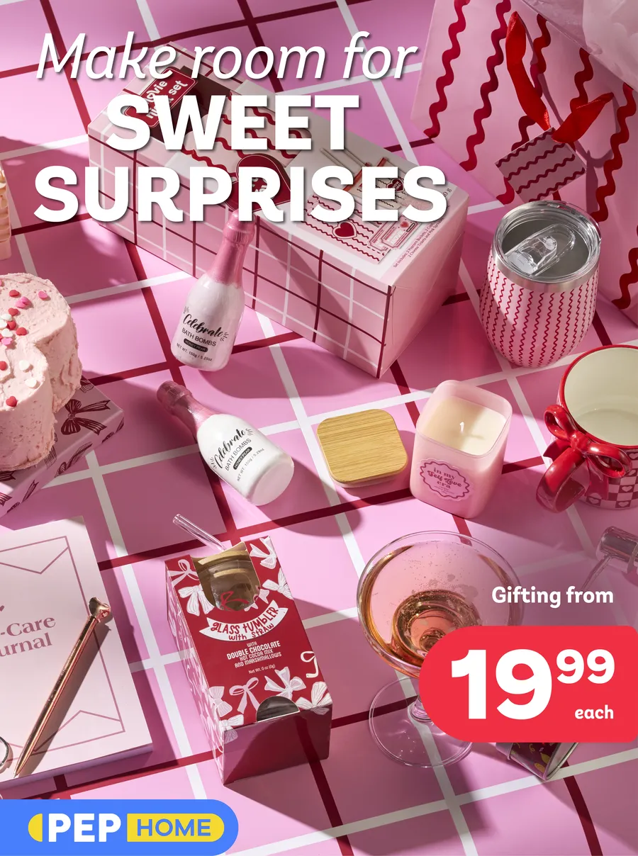 PEP HOME : Make Room For Sweet Suprises (28 January - 24 February 2026)