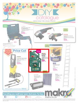 Makro : DIY Catalogue (12 May - 28 May 2015), page 1