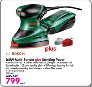Bosch 160WMulti Sander+Sanding Paper PSM160