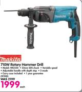 710W Rotary Hammer Drill HR2230-Each