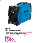 Presto 160A Inverter Welder