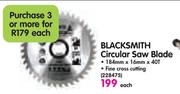 Blacksmith Circular Saw Blade