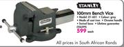 Stanley 100mm Bench Vice 81-601