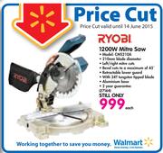Ryobi 1200W Mitre Saw CMS210A