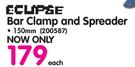 Eclipse Bar Clamp And Spreader-150mm Each