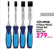 Eclipse 4 Piece Wood Chisel Set-Per Set
