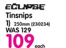 Eclipse Tinsnips-250mm Each