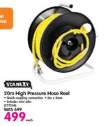 Stanley 20m High Pressure Hose Reel-Each