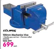 Eclipse 100mm Mechanics Vice-Each