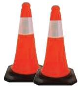 Traffic Cones With Reflective Strip-500mm Each