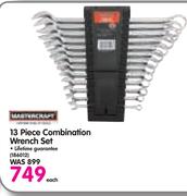 Mastercraft 13 Piece Combination Wrench Set-Each