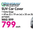 Stingray SUV Car Cover Extra Large-Each
