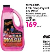 Meguiars 1.89Ltr Deep Crystal Car wash-Each