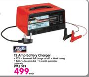 Moto 12 Amp Battery Charger-Each