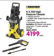 Karcher K5.700 High Pressure Cleaner-Each